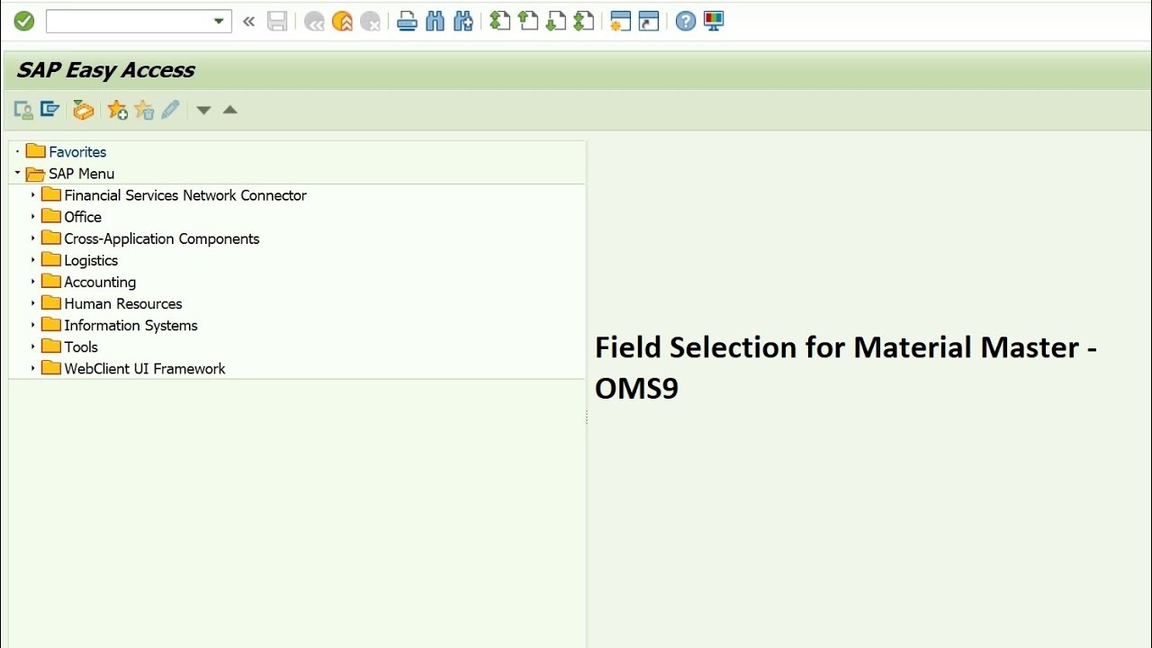 How to create field reference for material in SAP MM