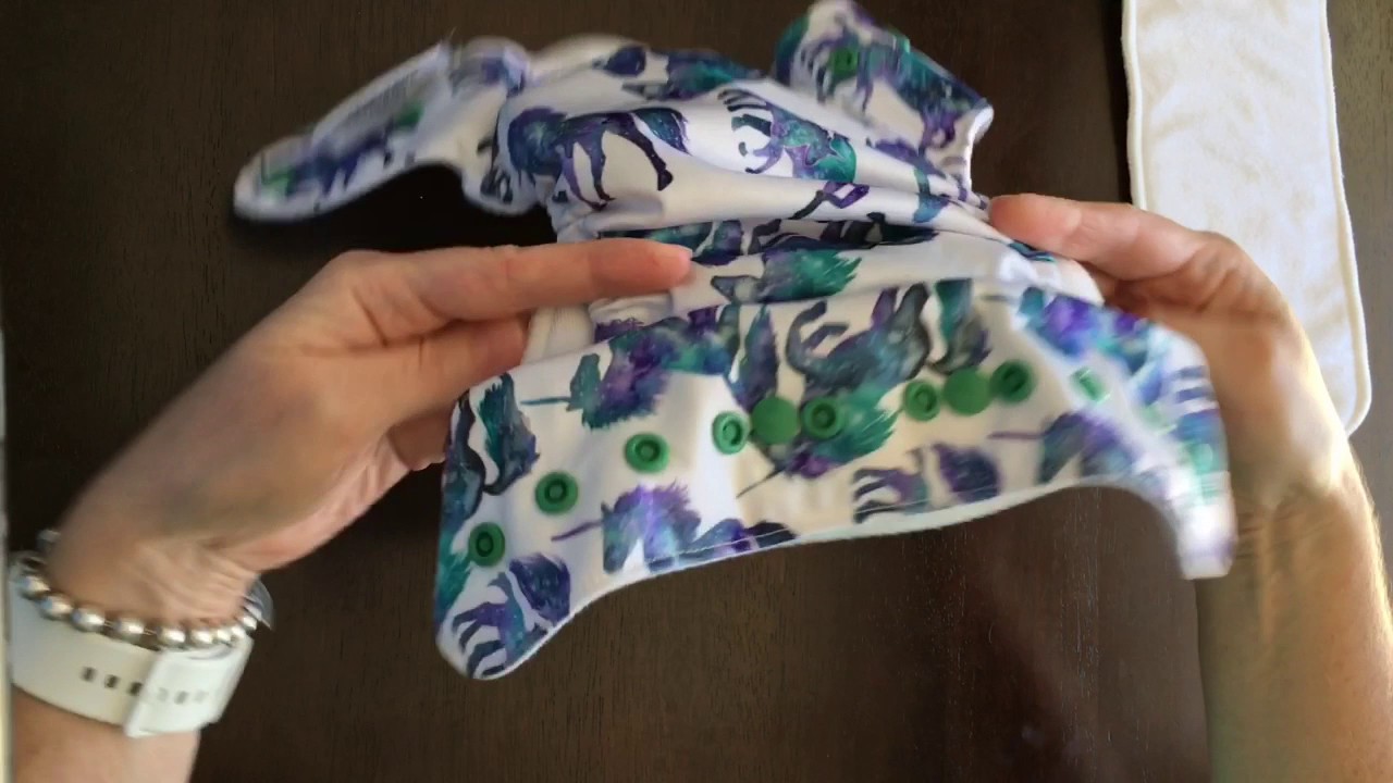 Designer Bums Art Pop All In Two Nappy Tutorial