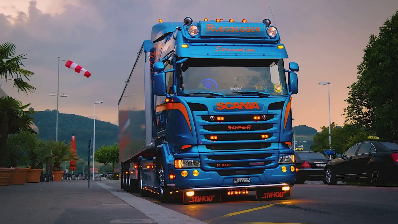 Rüegsegger Transport -  Scania R490 Truck Porn