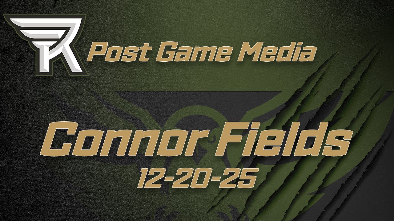 Connor Fields - Knighthawks Post Game 12/20