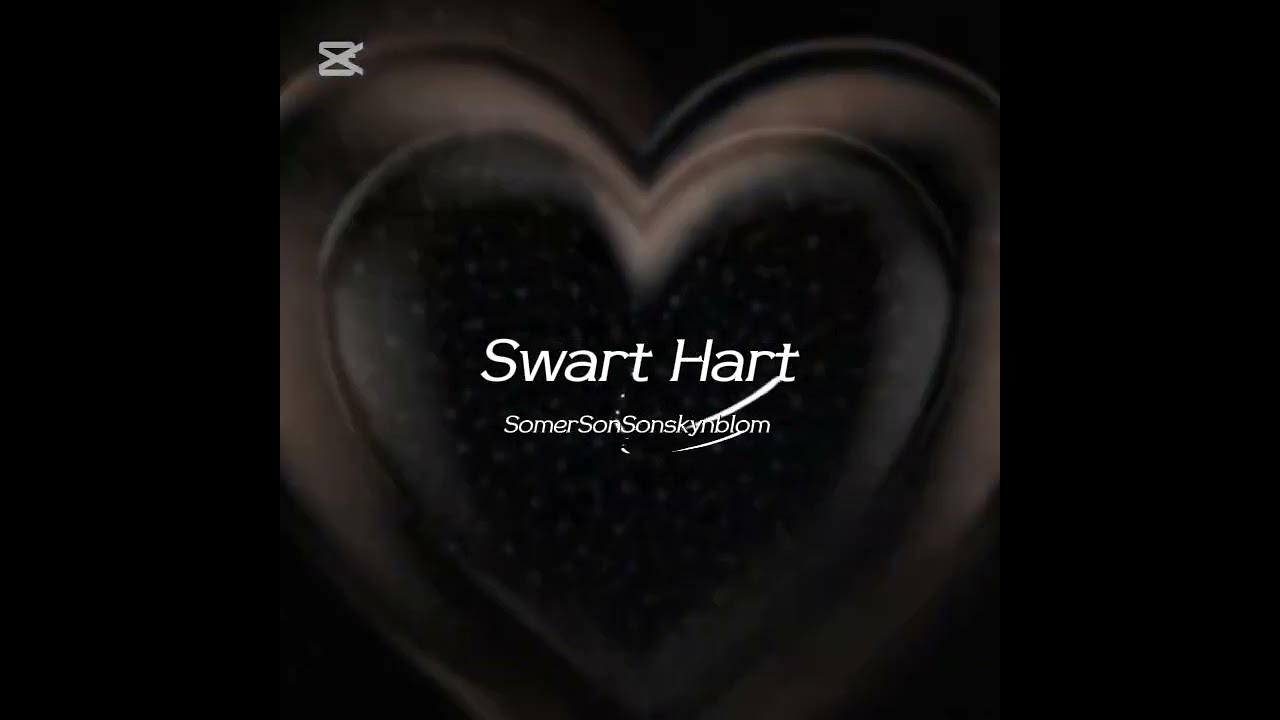 Swart Hart @SomerSonSonskynblom 