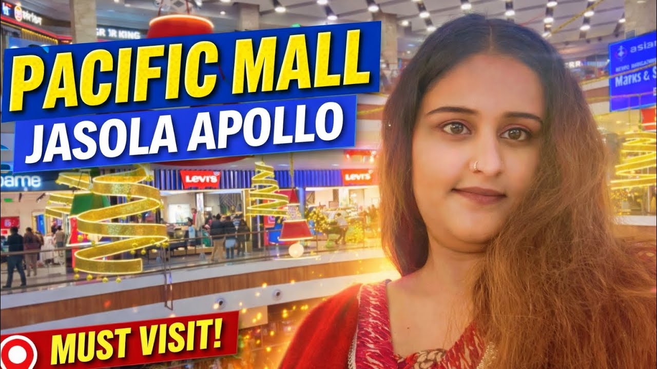 😍👉 SALE | Pacific Mall Jasola Apollo – FULL TOUR🛍️ Shopping | 🍔Food Court | 🎬 INOX PVR | 🎮 Games 