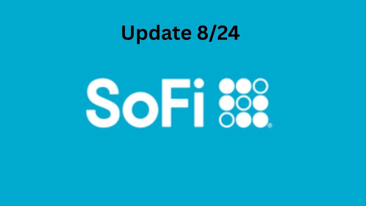 Обзор SOFI от 24.08 | Сравнение SOFI с $PLTR и $SPY | Сможет ли цена закрепиться выше 200 EMA?
