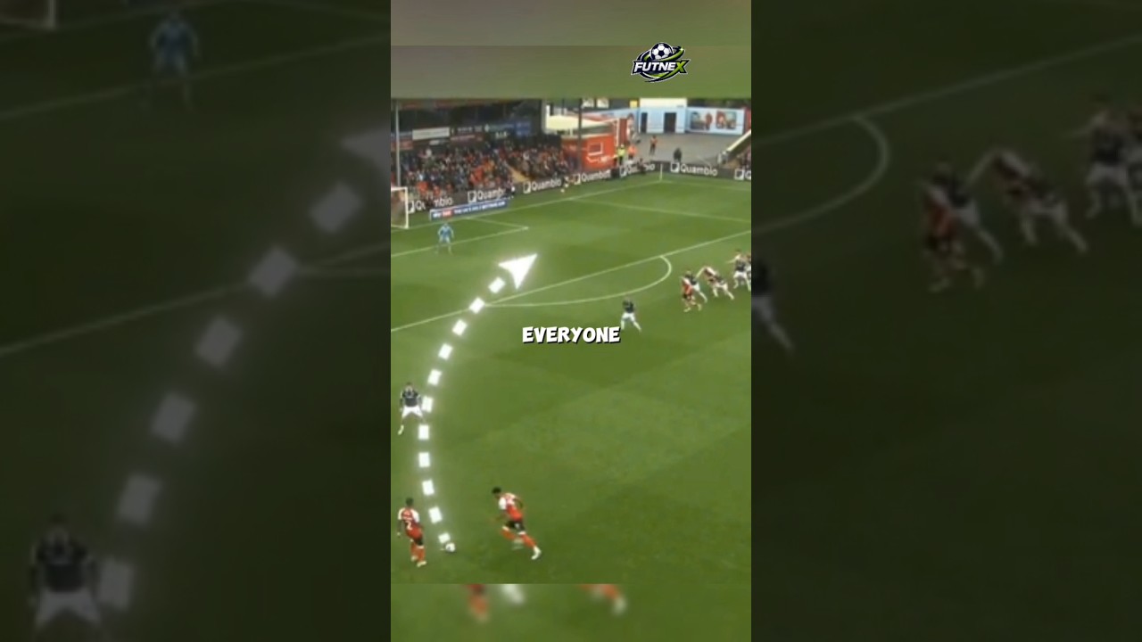 He Fooled Everyone With One Perfect Touch#football #minutegoal #shorts #shortvideo #duet #like