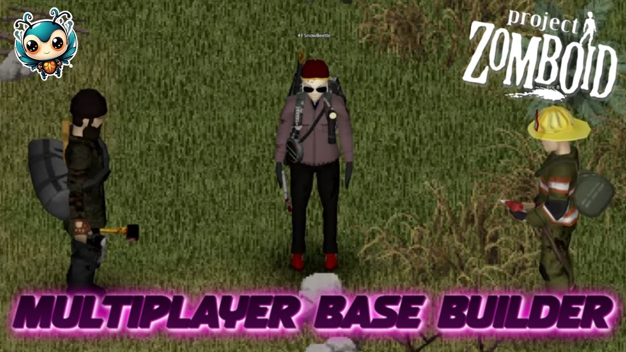 Project Zomboid: Build 42 Multiplayer - Castle Construction Begins!