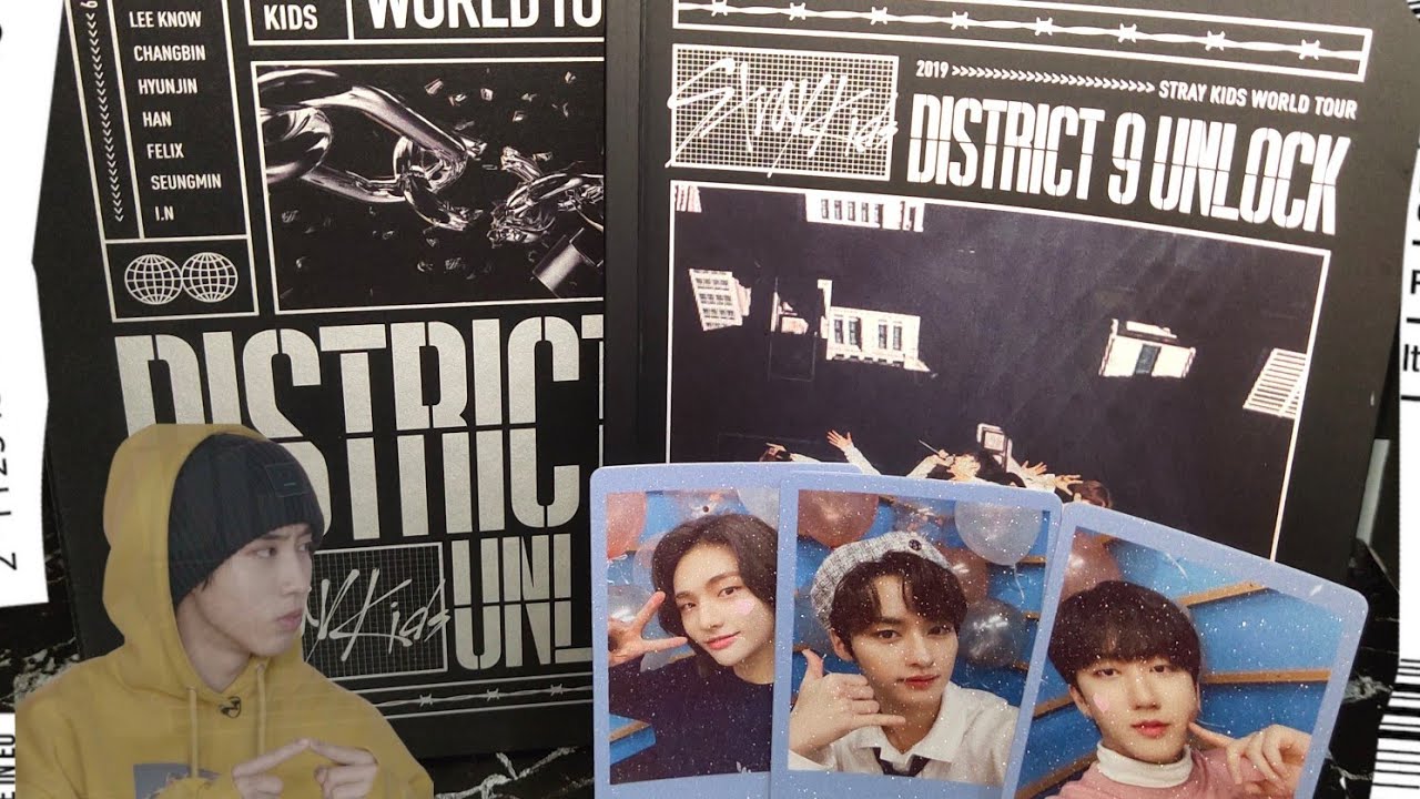 Straykids (district 9 unlock)blu-ray 🍁 😳