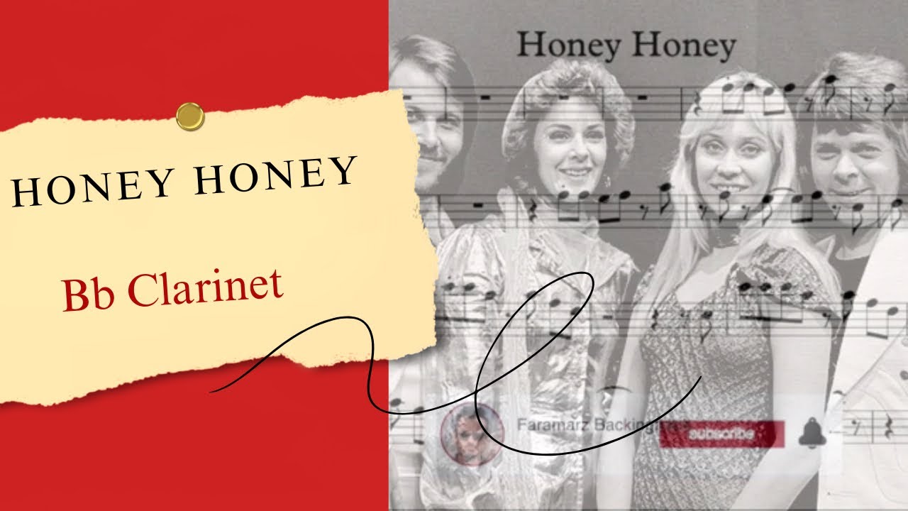 Honey Honey - Abba | Play along for Bb Clarinet