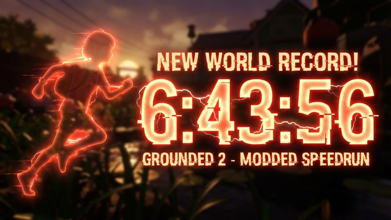 I Beat Grounded 2 in 6:43 Minutes! 😱 (New World Record)