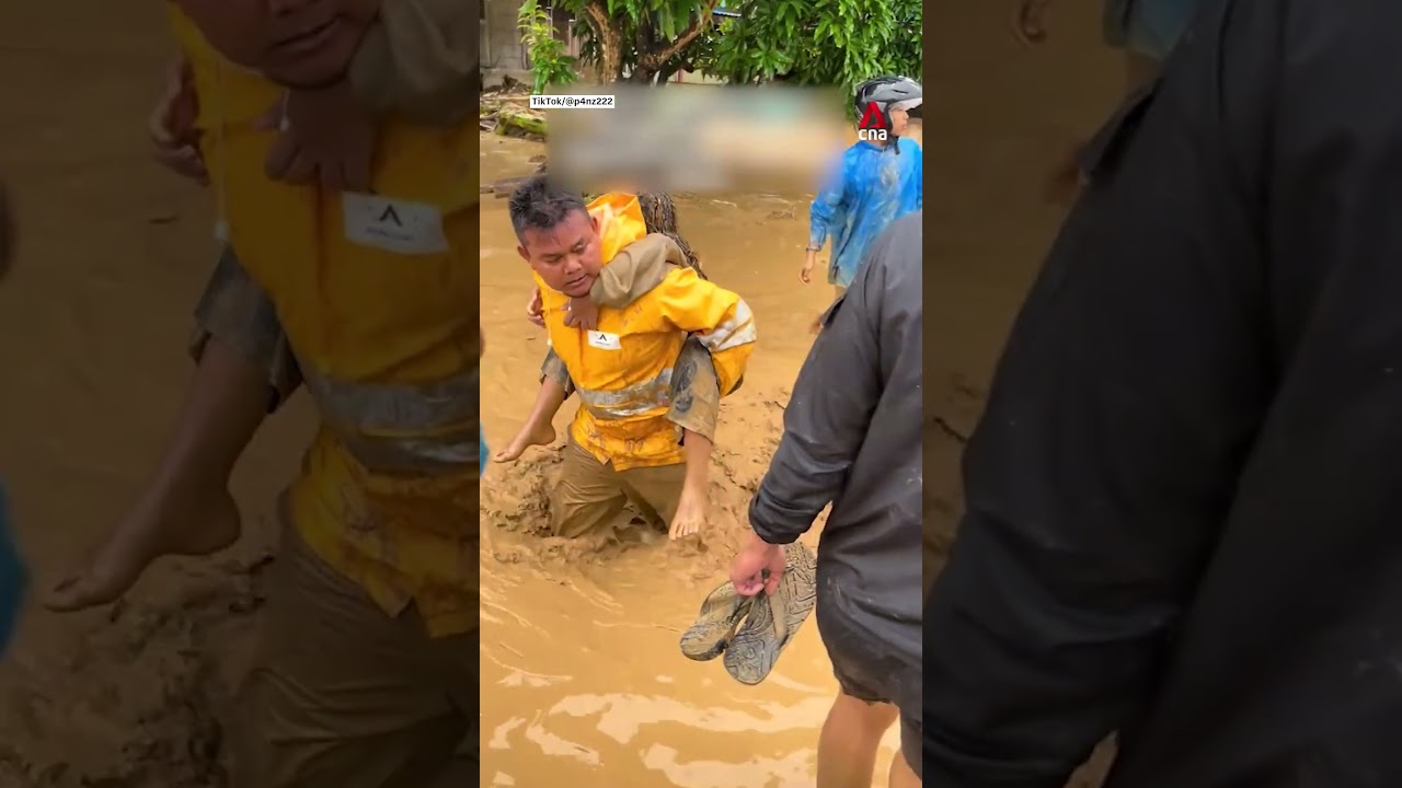 Landslides, flash floods in Sumatra, Indonesia leave at least 17 dead