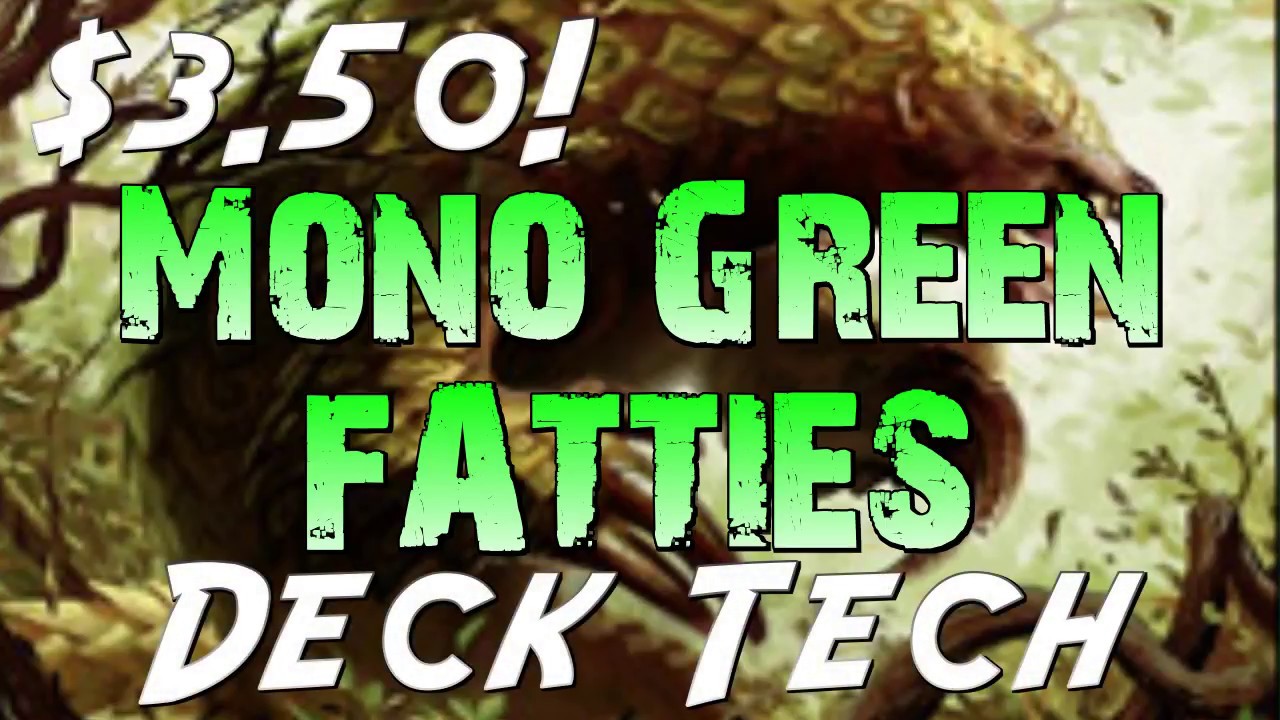 Mtg Budget Deck Tech: $3.50 Mono-Green Fatties in Aether Revolt Standard!