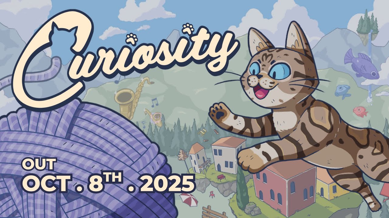 Curiosity, the climbing cat game, out October 8th | Final Trailer