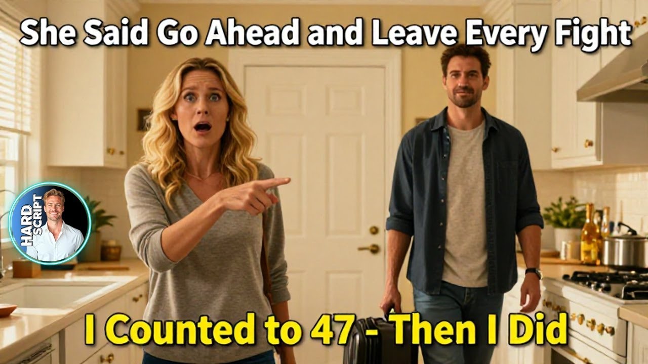 She Said 'Go Ahead and Leave' Every Time We Argued — So on the 47th Time, I Did #lovequotes
