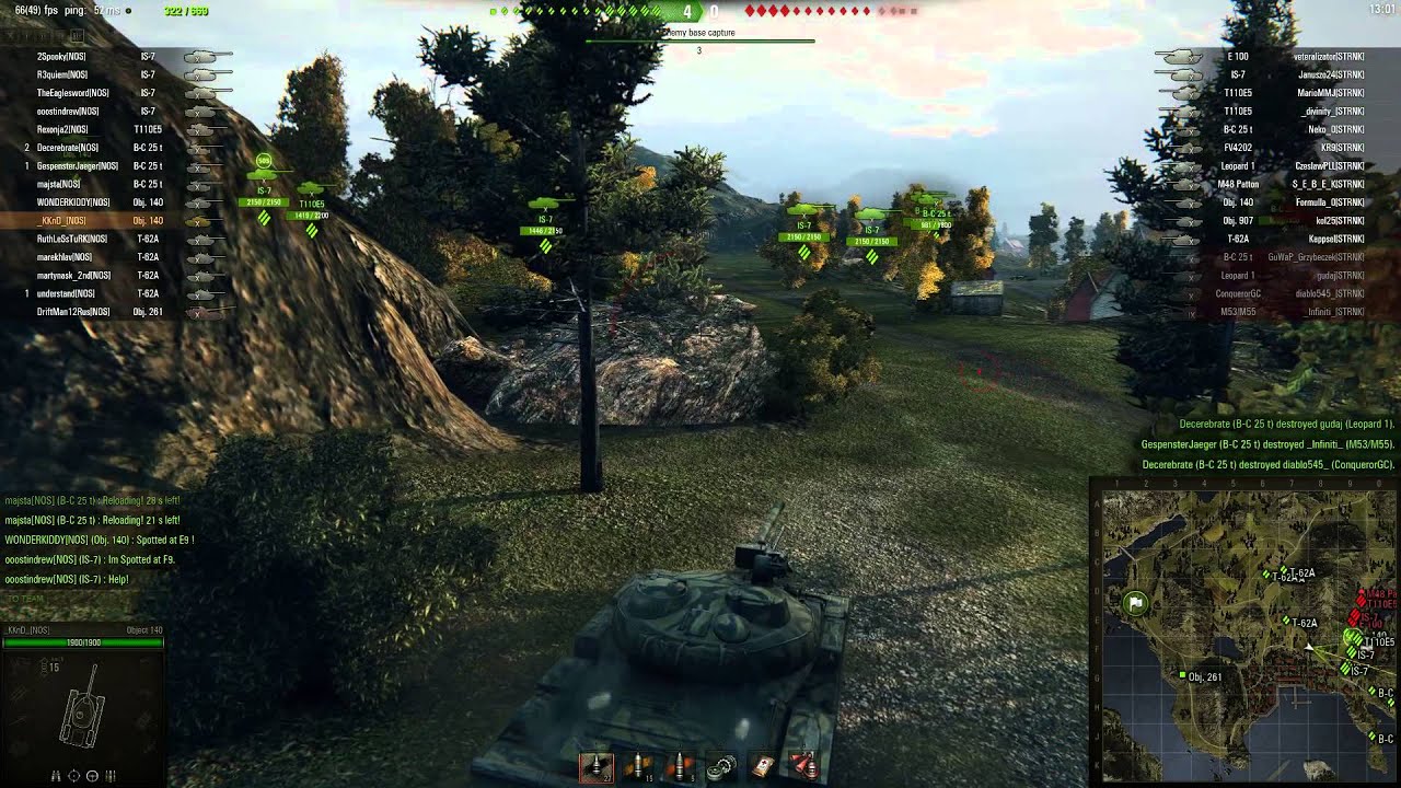 WoT - NOS vs STRNK - Strongholds - Played By _KKnD_