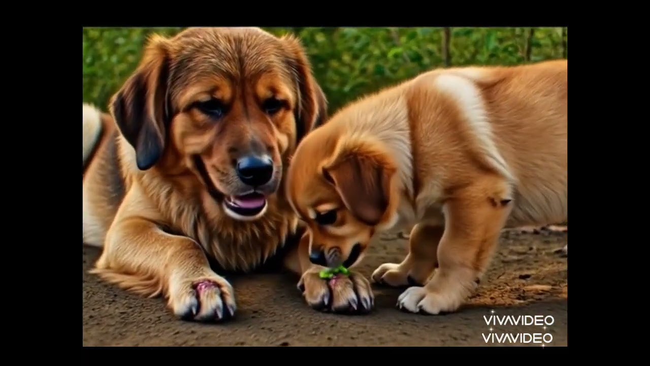 Poor puppy and dog bite by Snake 🐍 