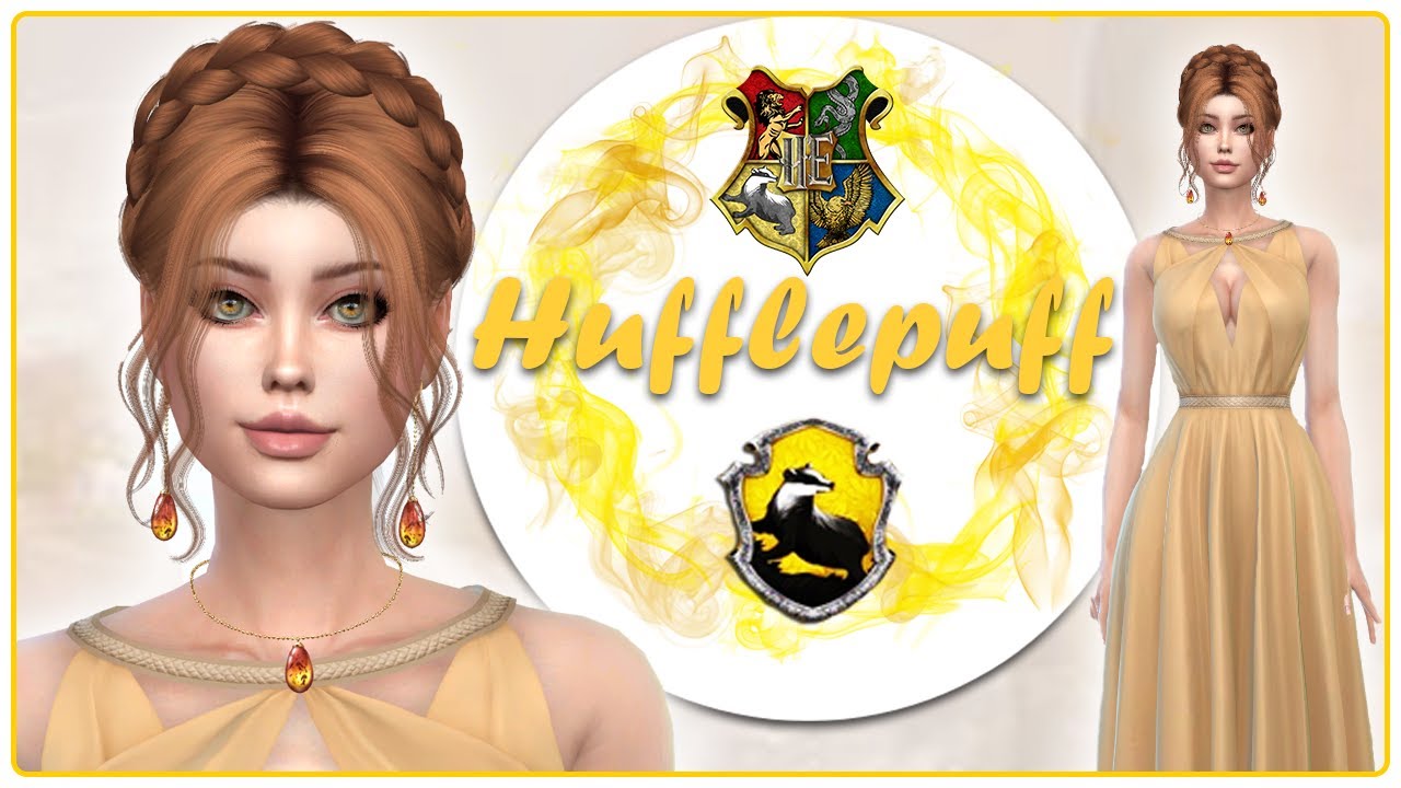 Hufflepuff | Create a Sim | The Sims 4 | Harry Potter |