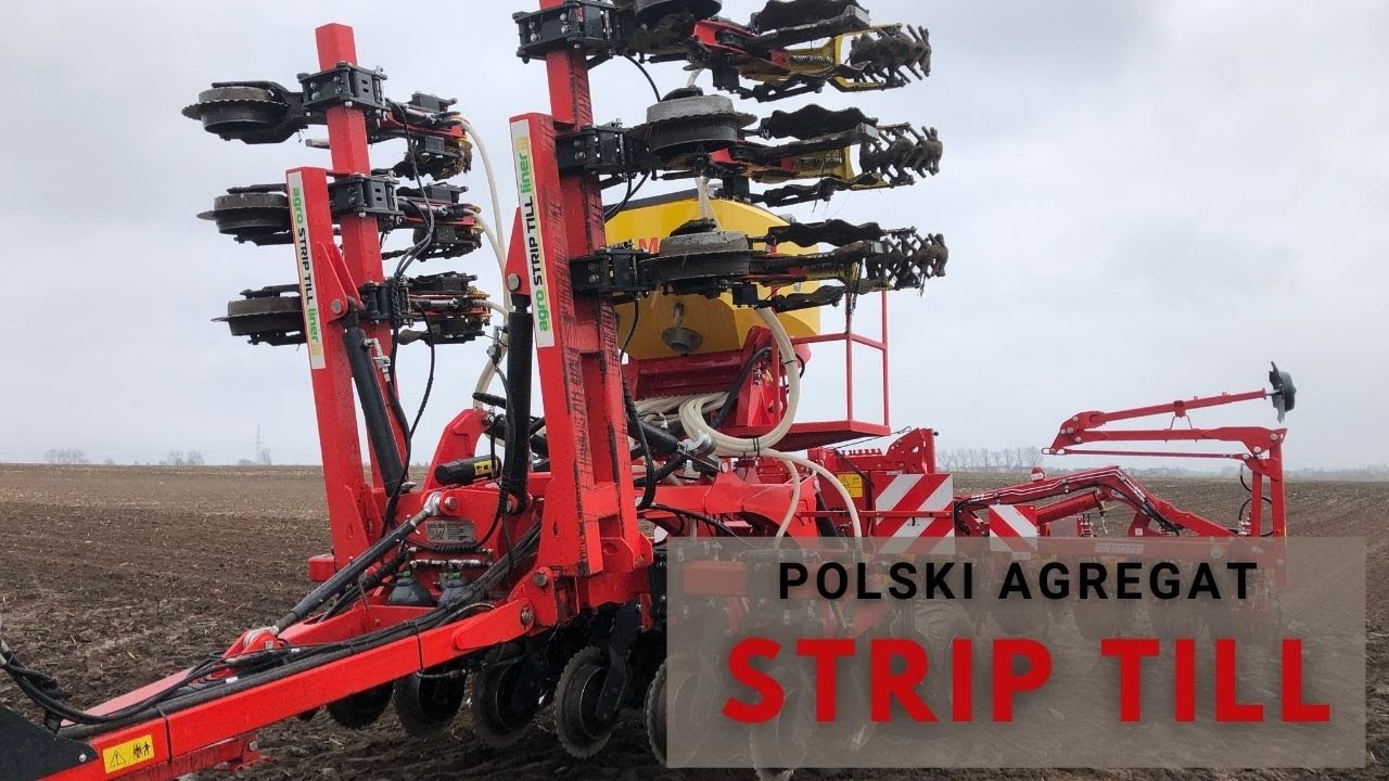 Agregat agro STRIP TILL liner - polski agregat do uprawy pasowej