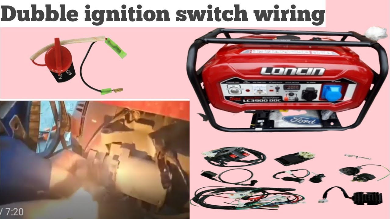 generator key switch wiring | urdu/hindi جرنیٹر رپیئریک کرنے کا طریقہby shakeel ahmad