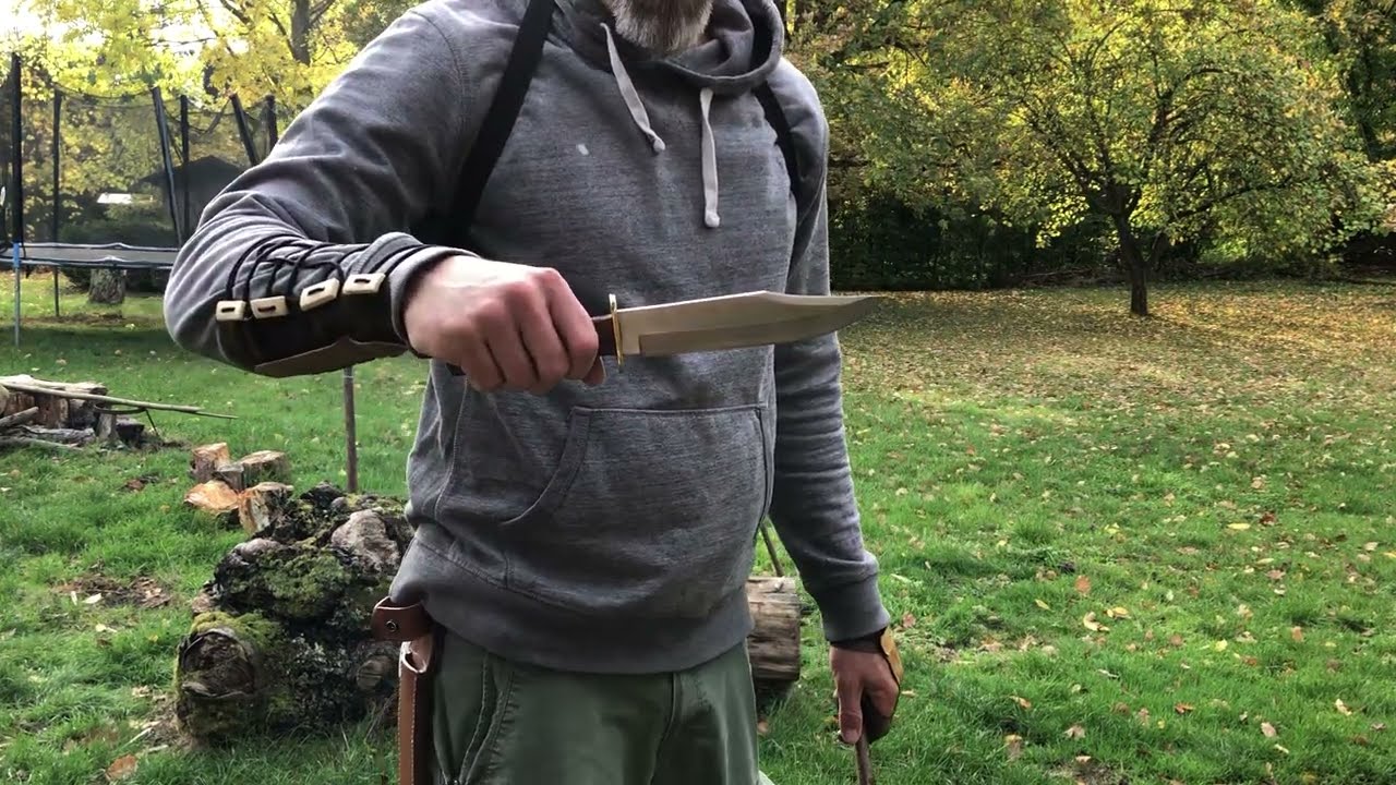 #Messervorstellung#Bowiemesser in Gebrauch#Sakai Seki Magnum Bowie