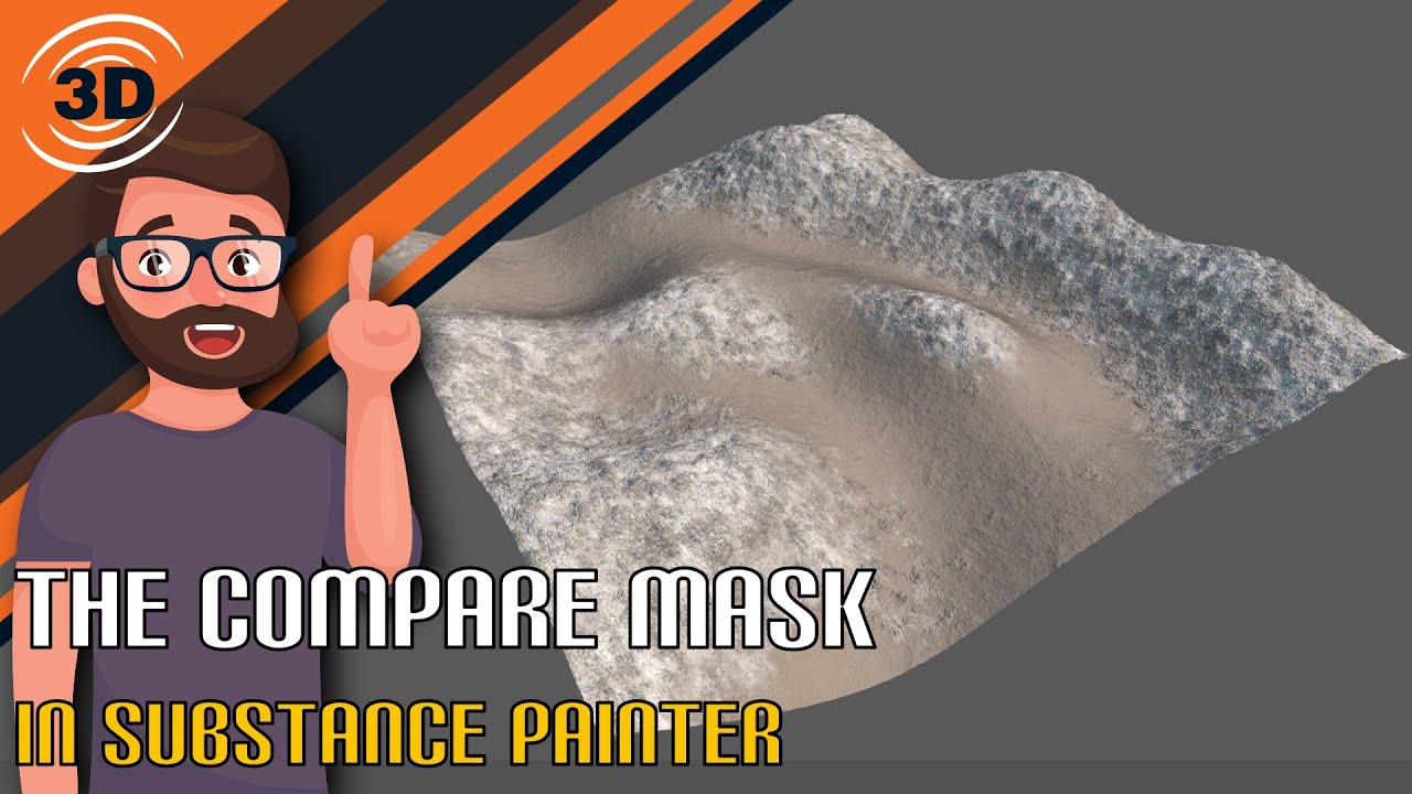 Учебное пособие по сравнению маски и высоты для Substance Painter