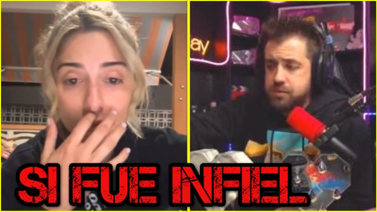 GEMITA ROMPE EN LLANTO Y DICE QUE SI LE FUE INFIEL A AURONPLAY...