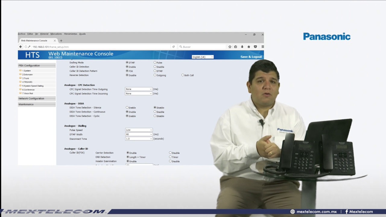 PANASONIC KX-HTS32 TRONCALES Y PLAN DE MARCACION 3 DE 8