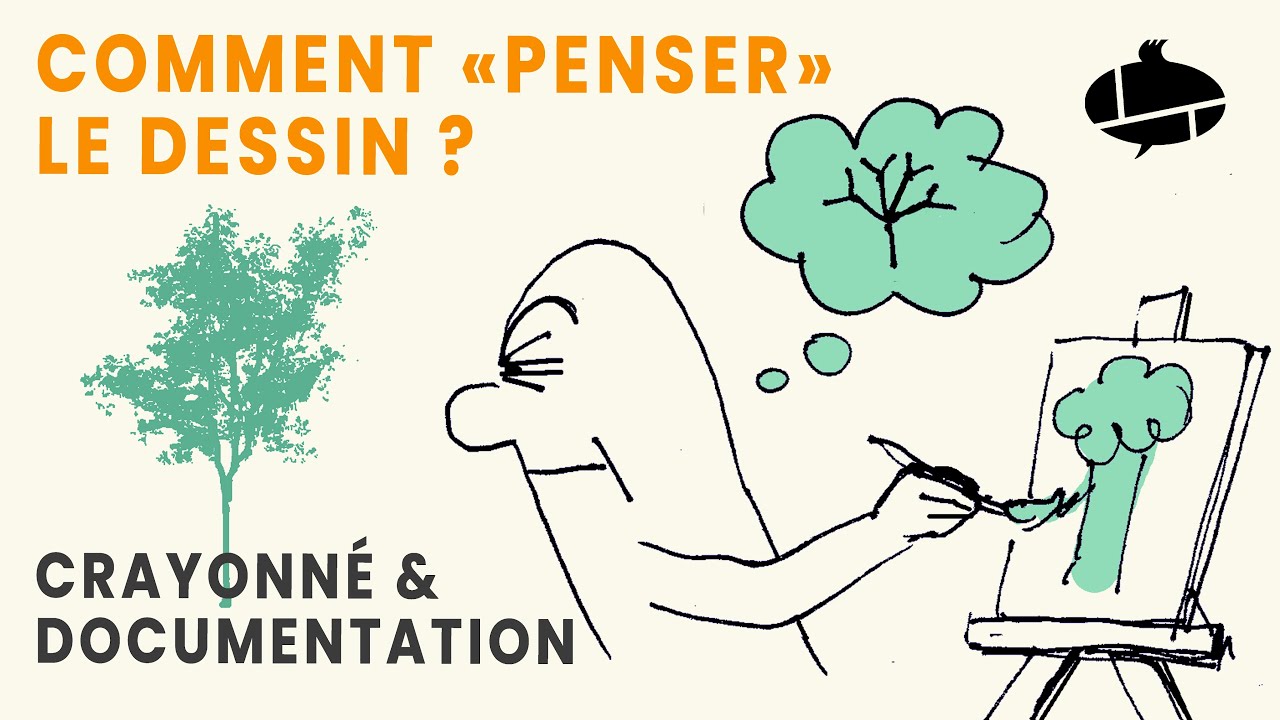Crayonné & Documentation : Par quelles réflexions le dessin se prépare ?
