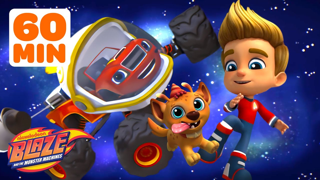 Blaze & Star Trek Scouts Outer Space & Asteroid Blasting Missions 🚀 | Blaze and the Monster Machines