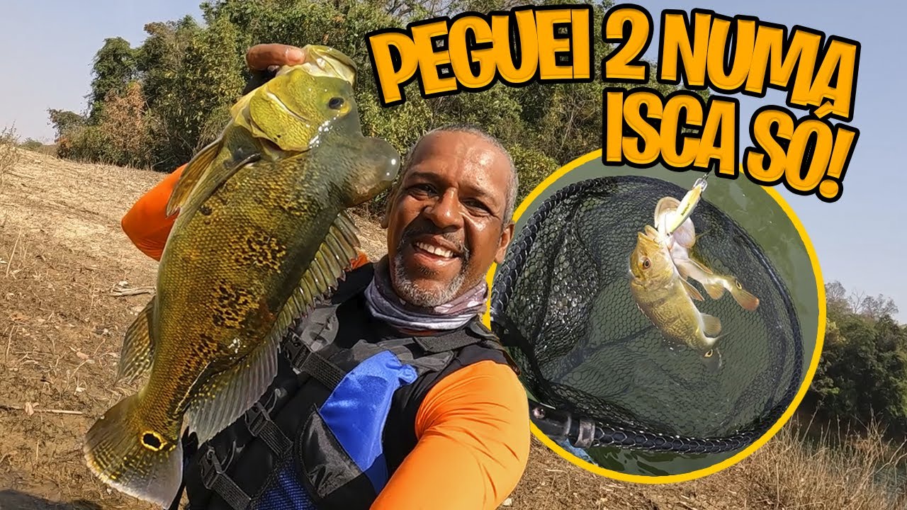 Pesca de Tucunaré Gigante no Recanto do Tõe - Aventura Ultralight no Lago de Palmital!