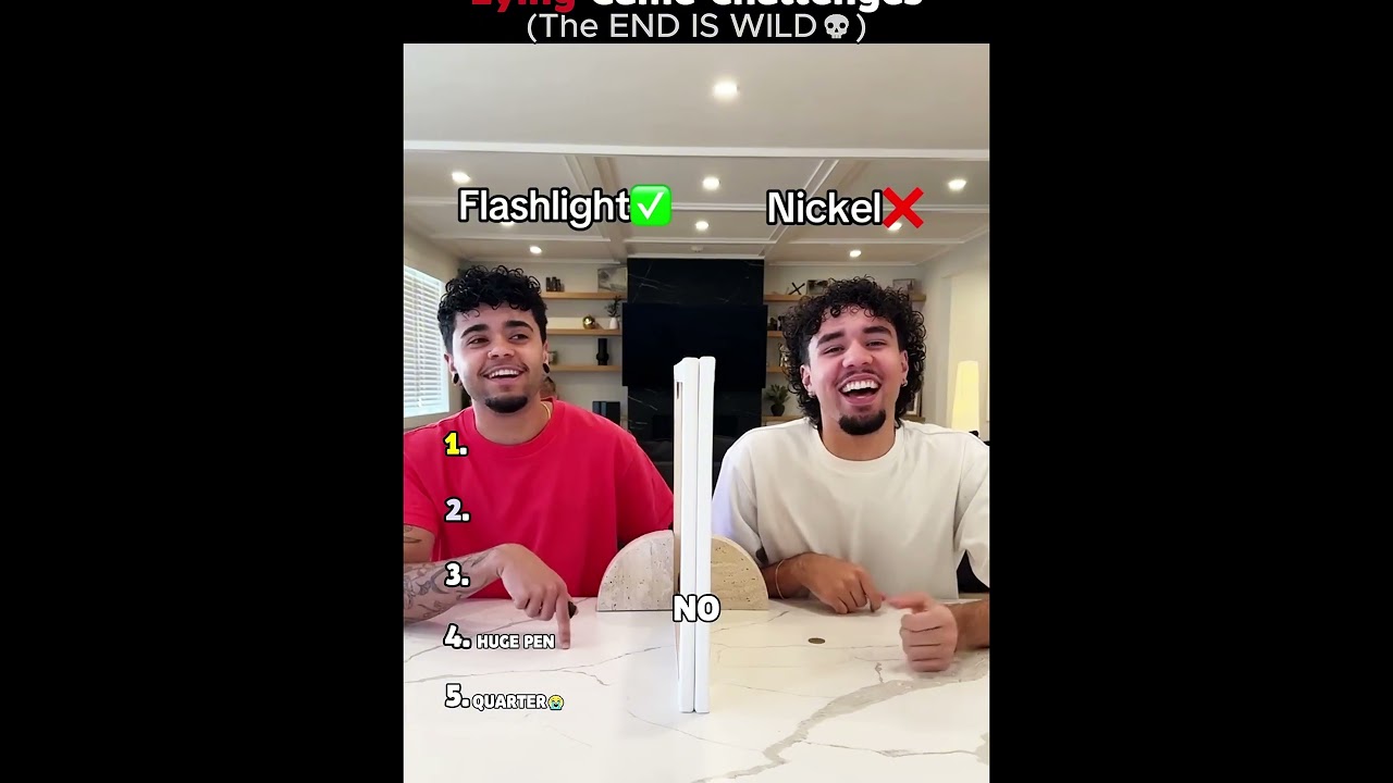 Ranking The Best Lying Game Challenges EVER !😂😂