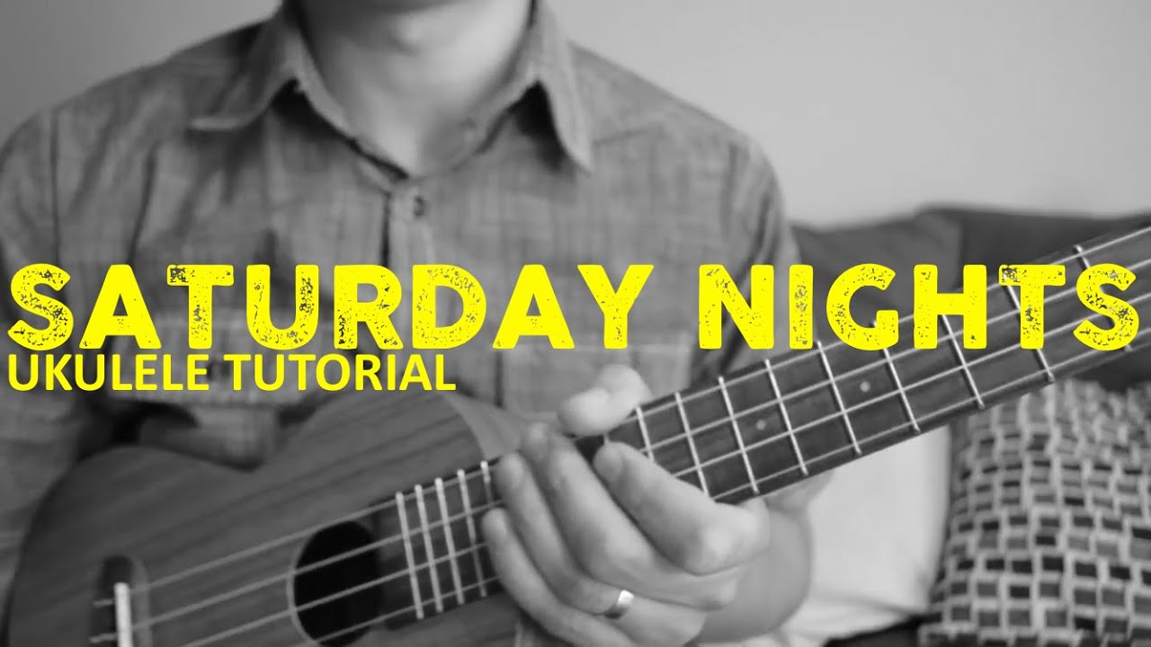 Khalid, Kane Brown - Saturday Nights (EASY Ukulele Tutorial) - Chords - How To Play