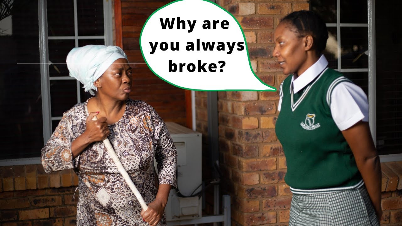 African Parents Are Always Broke | Cabangile Gumede | Thenjiwe Comedy | South African Zulu Comedy |