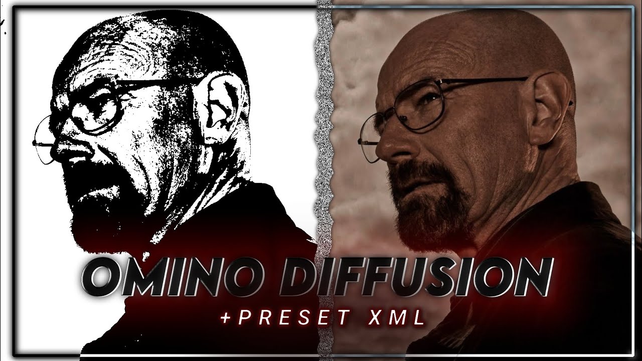 🔥Ae like Omino Diffusion Glitch Transition on Alight Motion 📈