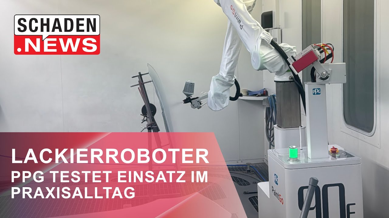 PPG testet Lackierroboter PaintGo in Hilden: „Robotik soll Fachkräfte unterstützen, nicht ersetzen“