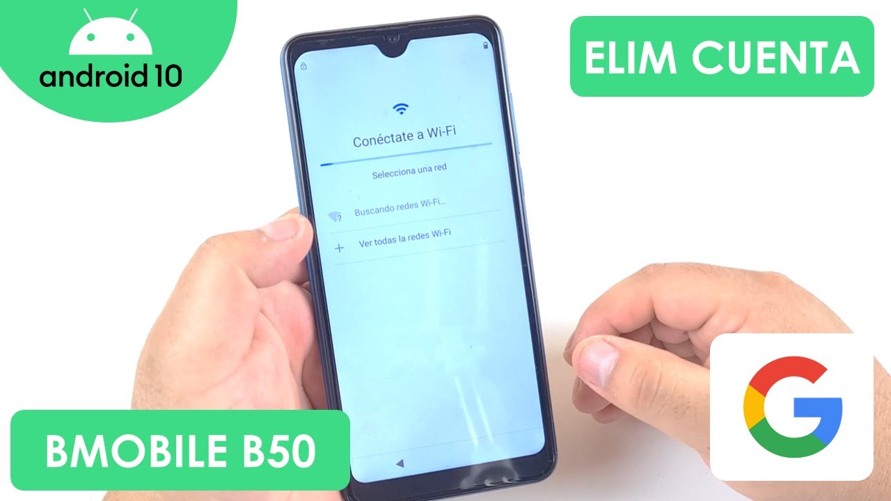 Eliminar Cuenta de Google Bmobile B50 Pro | Android 10