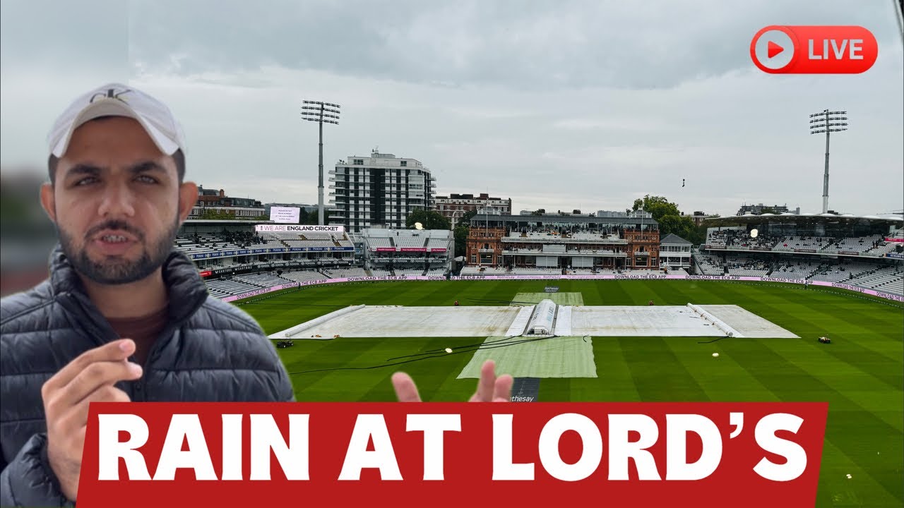 Rain at Lord&rsquo;s | Pakistan vs England 2nd Test Day 3 | PAK vs ENG