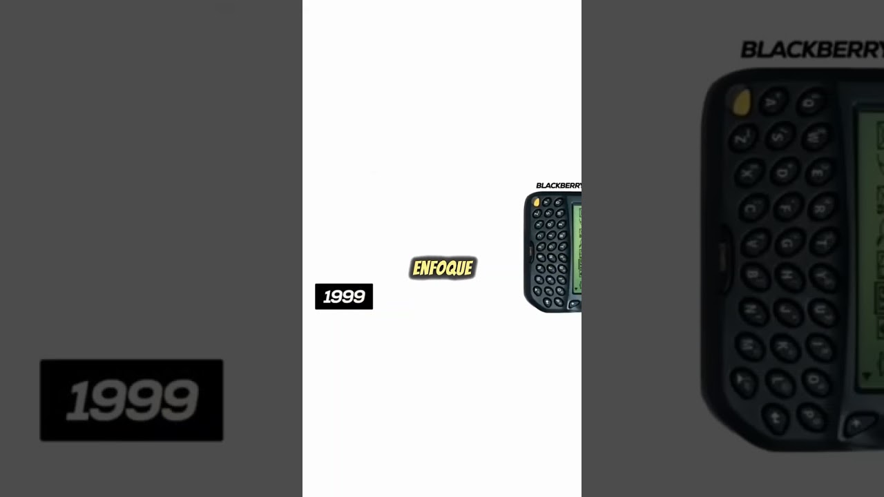 BlackBerry 1999: El Pionero de los Smartphones 📱👔 #shorts