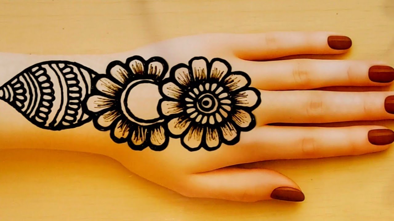 New Beautiful Back Hand Mehndi Design 2026 | Floral Back Hand Hennai Design | Back Hand Mehndi