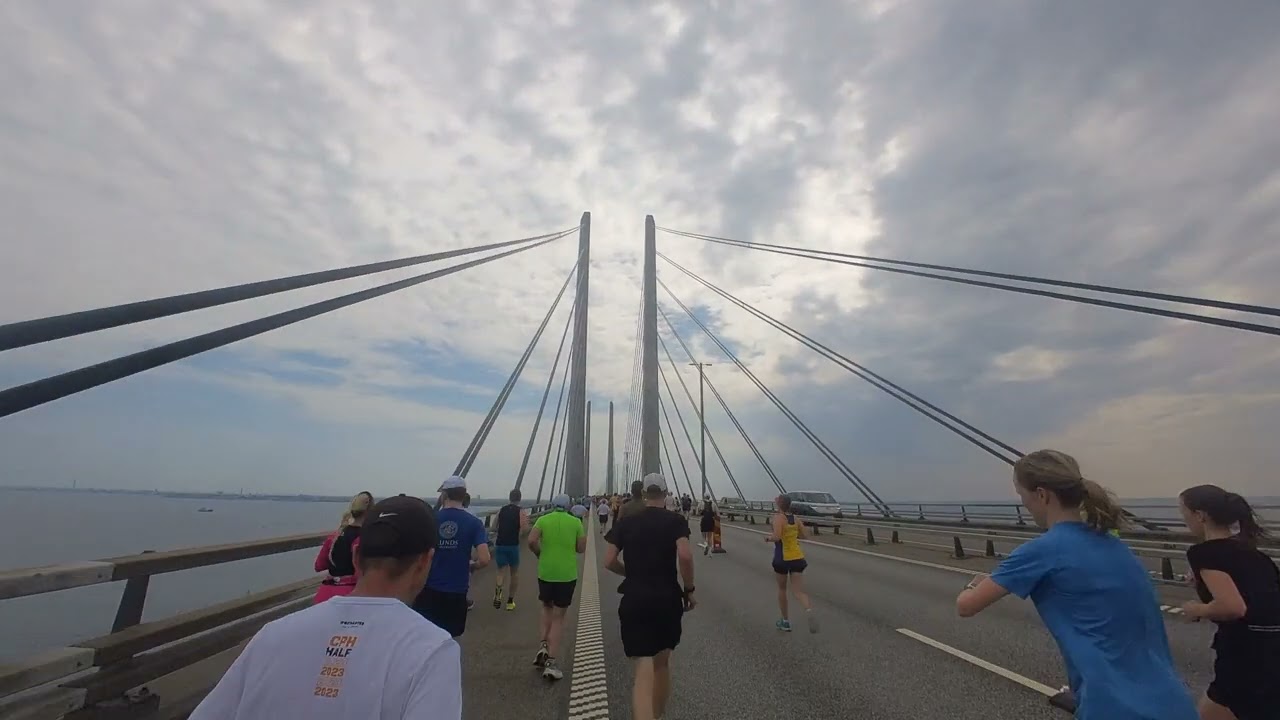 Brückenlauf Halbmarathon Kopenhagen Malmö Broloppet 2025 - Spring över Öresundsbron - Bridge Run