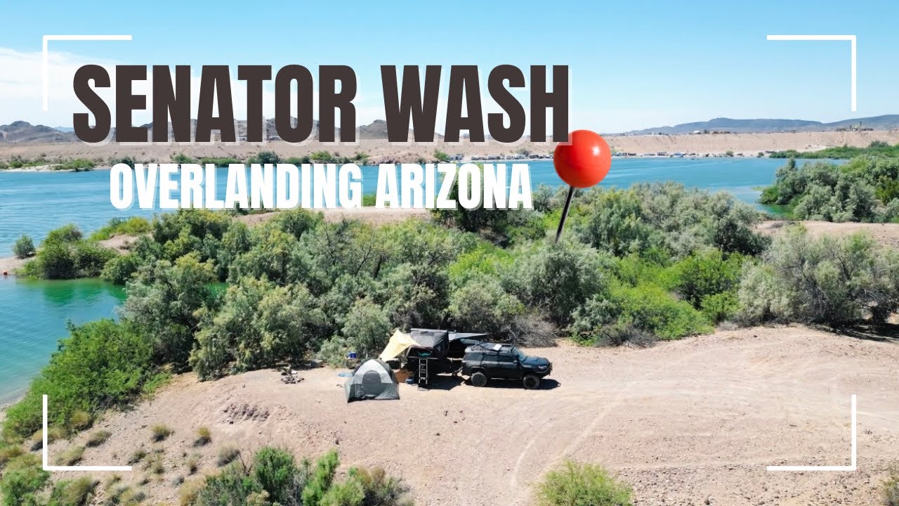 BLM Overland Camping Senator Wash in Yuma AZ