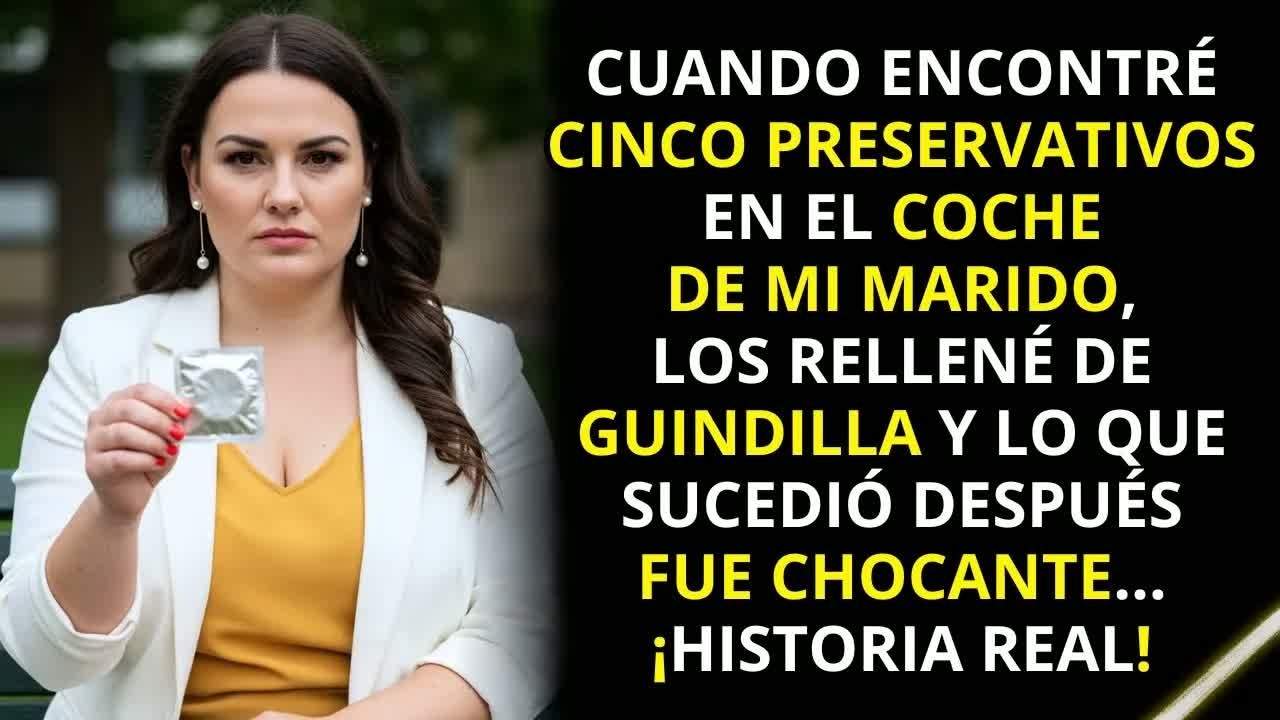 Encontré 5 preservativos en el coche de mi marido, así que les puse guindilla y…