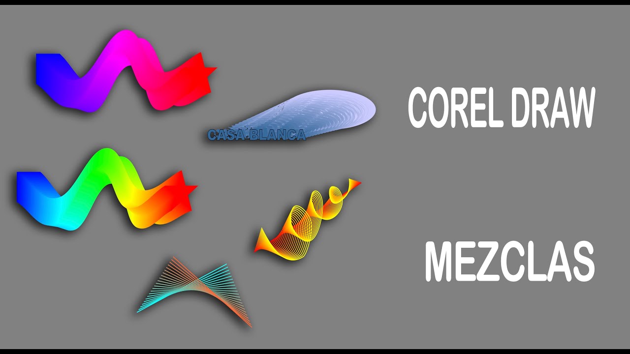 Corel Draw :Tutorial sobre Mezclas
