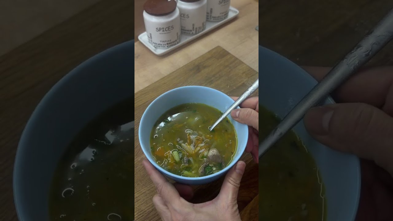 ❤️Супчик из детства 🍜#оченьвкусно #рецепты 