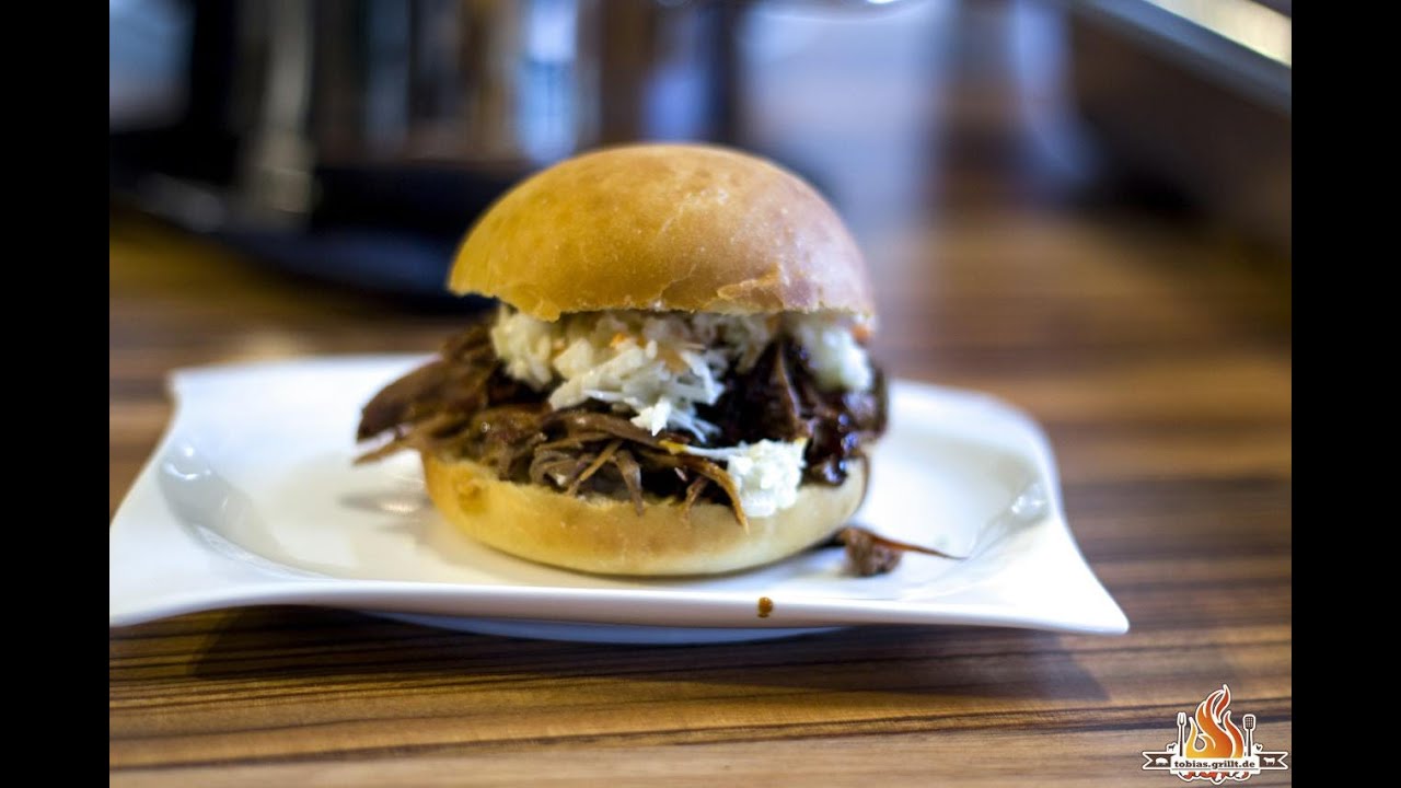 PP Pulled Pork aus der Wildschweinkeule wild boar pulled pork - #tobiasgrillt