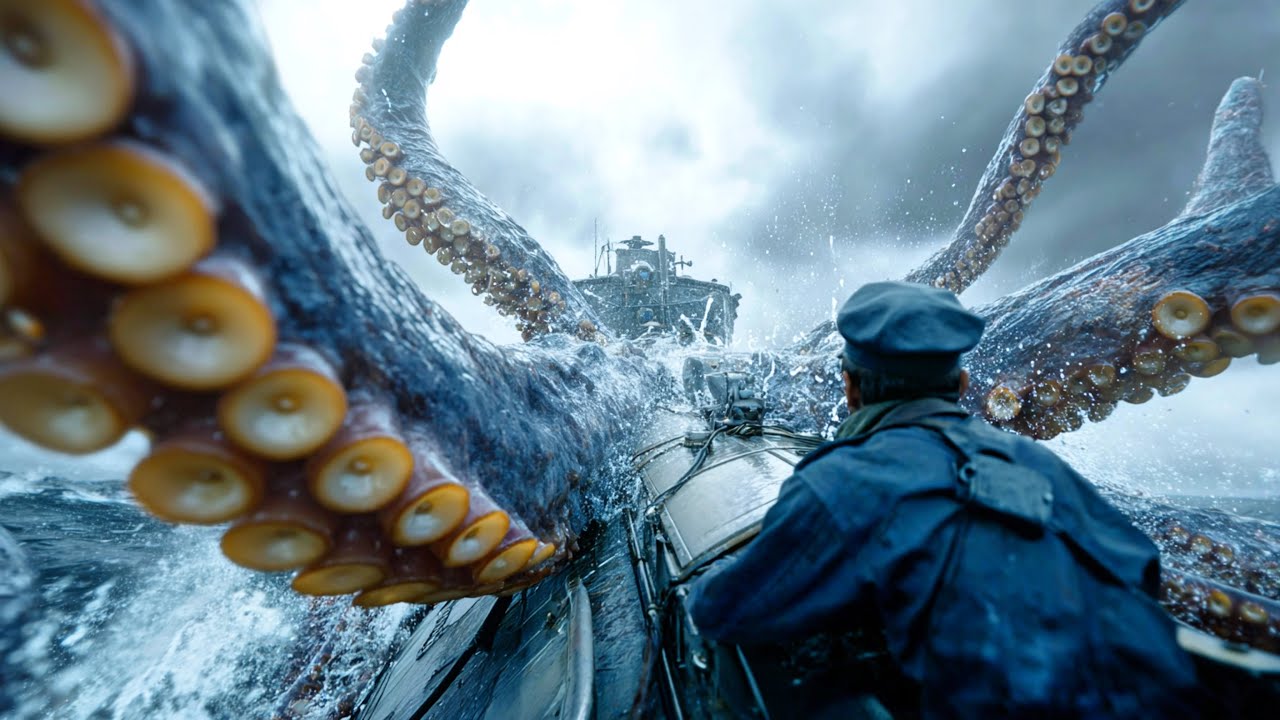 İnsanlar Derinlerdeki Kraken’i Uyandırdı, O da Denizaltıya Saldırdı!