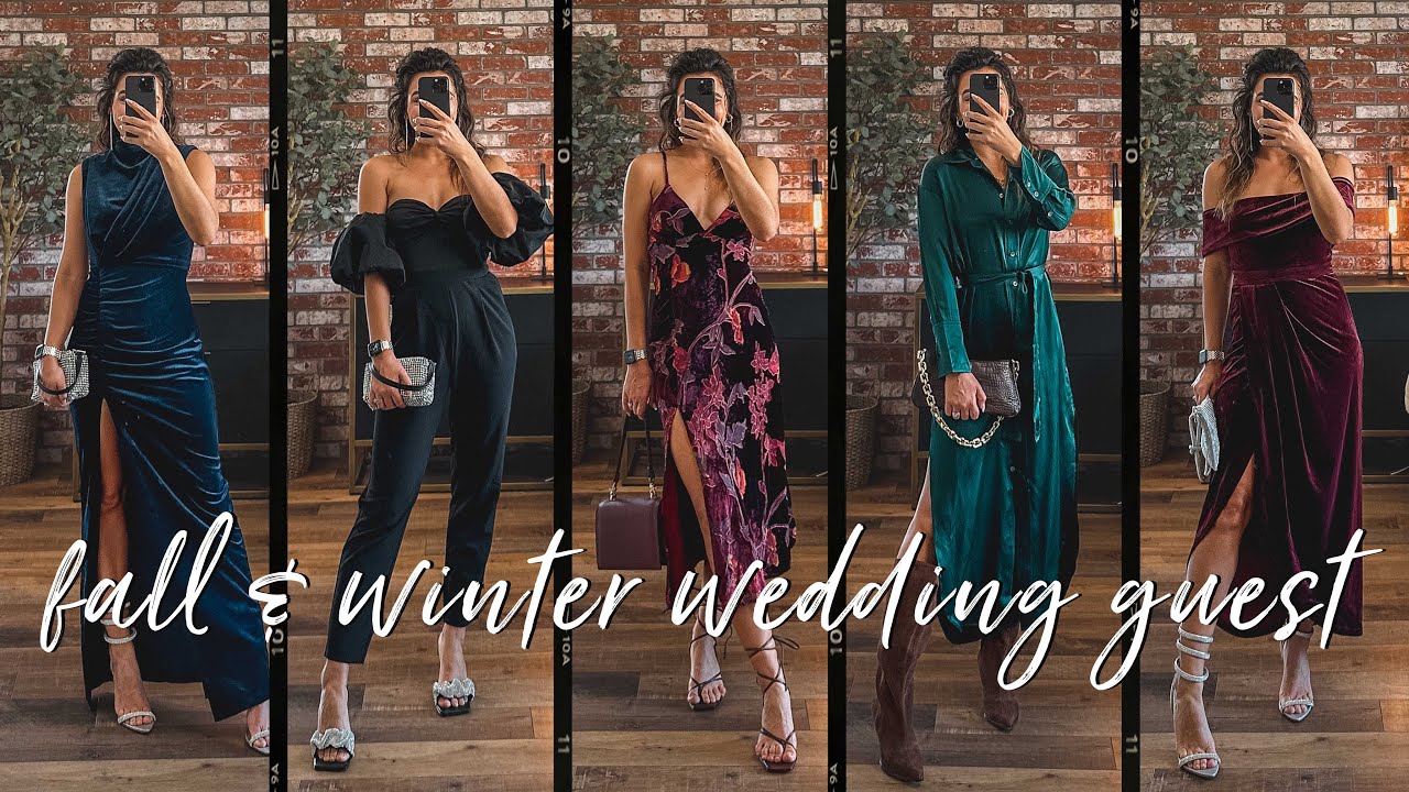 FALL/WINTER WEDDING GUEST OUTFIT IDEAS! | 2022