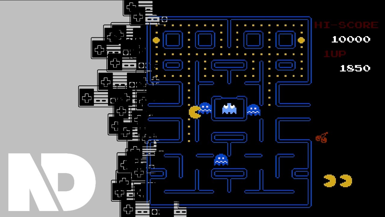 [Nintendo Classic Mini: NES] Pac-Man Gameplay