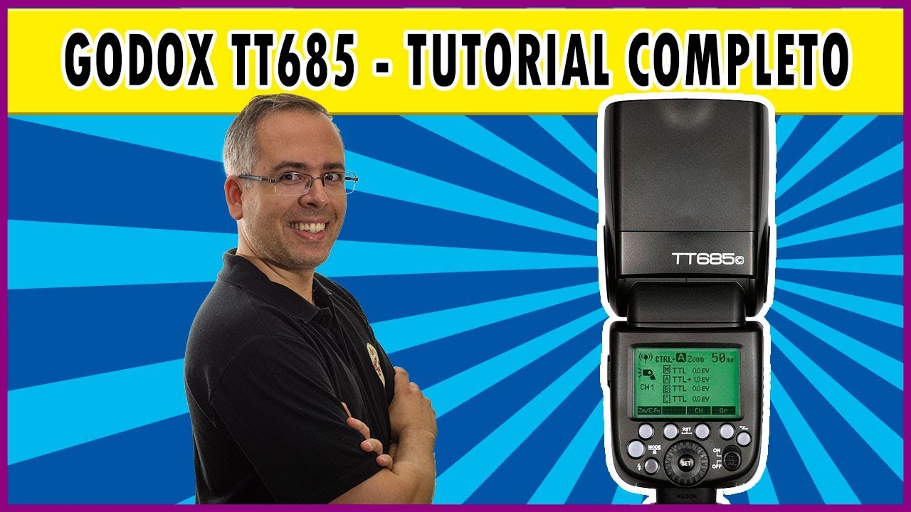 Flash Godox TT685 Tutorial completo em português