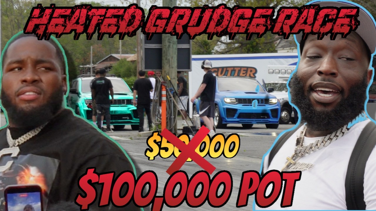 TRACKHAWK VS TRACKHAWK GRUDGE RACE: $50K WASN'T ENOUGH...THEY INCREASED IT TO $100K!