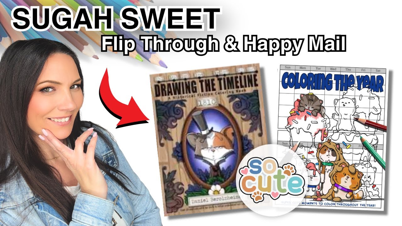 Sugah Sweet, счастливого письма! Листайте две МИЛЫЕ книги