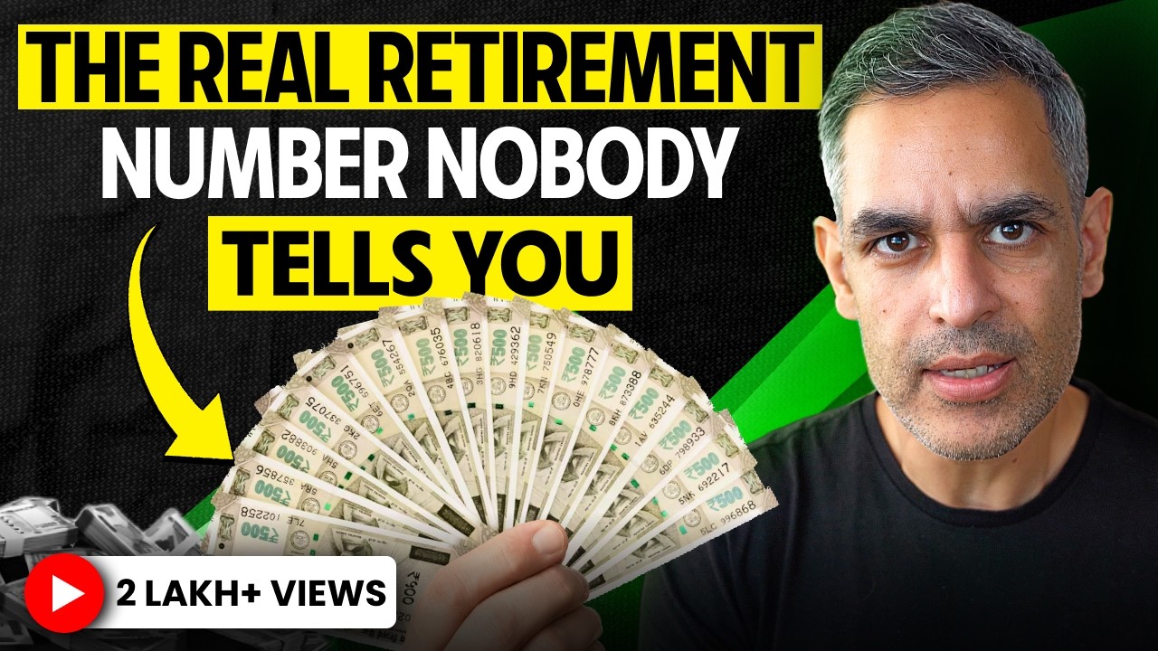 How Much Do You Actually Need To RETIRE In India? | Ankur Warikoo Hindi